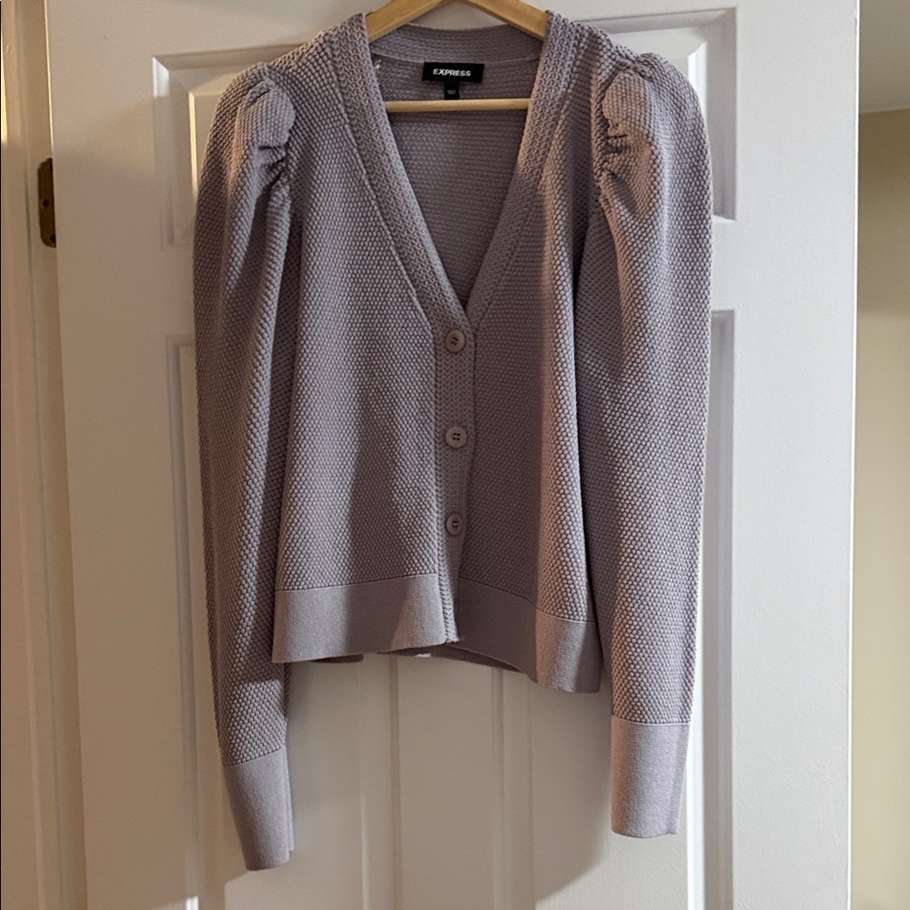 Express Women's Lavender Cardigan